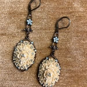 Victorian vintage style earrings Edwardian earrings 1920s Art Nouveau